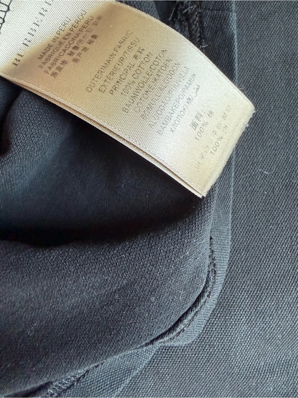 Burberry Black Girls Polo with Signature Check Collar - Picture 5 of 5